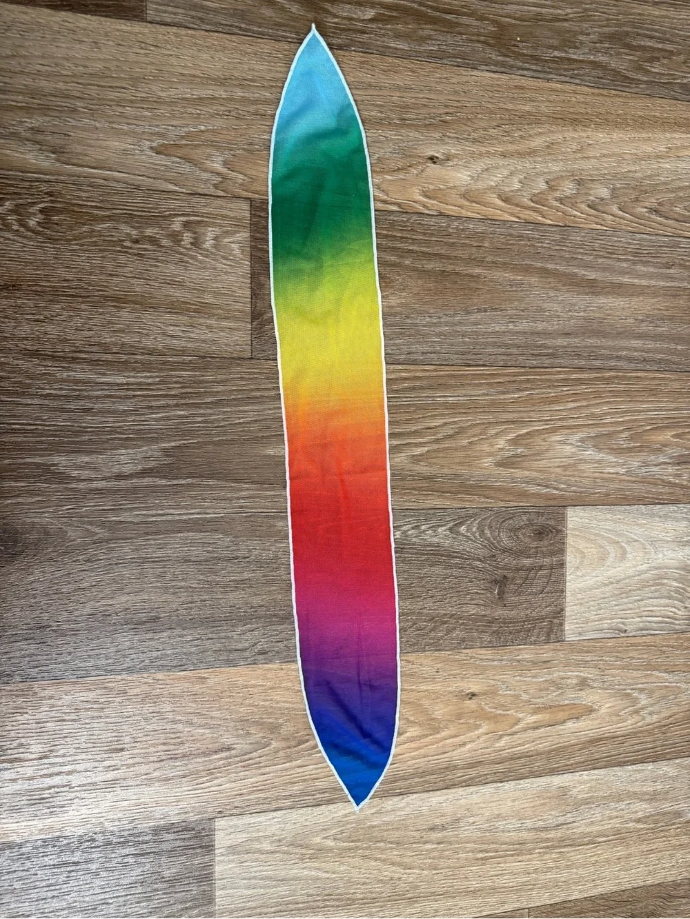 Wish White Bodice Rainbow Ombre Dance Dress